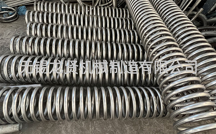 用在這里的不銹鋼盤管！